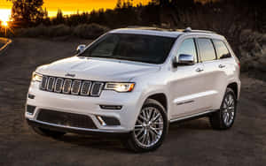 Majestic Jeep Grand Cherokee In The Wild Wallpaper