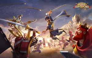 Majestic Kingdom In The Heart Of Nature Wallpaper