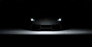 Majestic Lamborghini Aventador In Full Speed Wallpaper