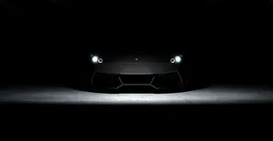 Majestic Lamborghini Aventador In Full Speed Wallpaper