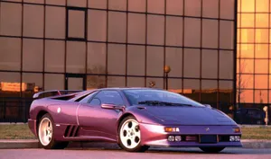 Majestic Lamborghini Diablo Awaits Its Next Adventure Wallpaper