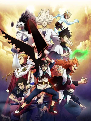 Majestic Licht Unleashing Power In Black Clover Wallpaper