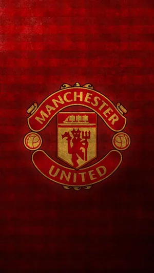 Majestic Manchester United Logo Wallpaper