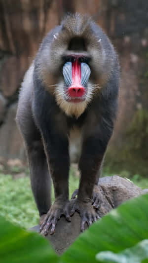 Majestic_ Mandrill_ Portrait.jpg Wallpaper