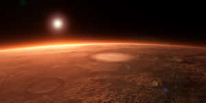 Majestic Mars Landscape Wallpaper