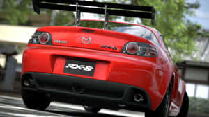 Majestic Mazda Rx-8 Sports Car Wallpaper