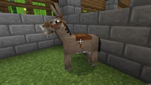 Majestic Minecraft Horses In A Beautiful Landscape Wallpaper