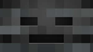 Majestic Minecraft Wither In Intense Battle Wallpaper