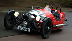 Majestic Morgan 3 Wheeler - Embodying Classic British Craftsmanship Wallpaper