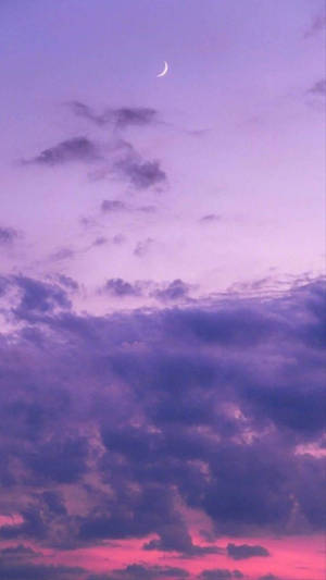 Majestic & Mysterious Purple Clouds Wallpaper