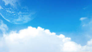 Majestic Nighttime Skies With Vibrant Milky Way Over A Serene Landscape. Wallpaper