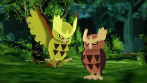 Majestic Noctowl On A Moonlit Night Wallpaper