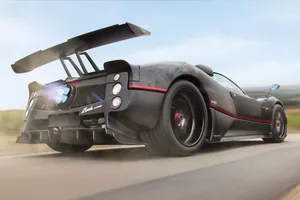 Majestic Pagani Zonda C12 Roadster Posing In All Its Glory Wallpaper