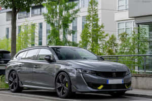 Majestic Peugeot 508 In Full Glory Wallpaper