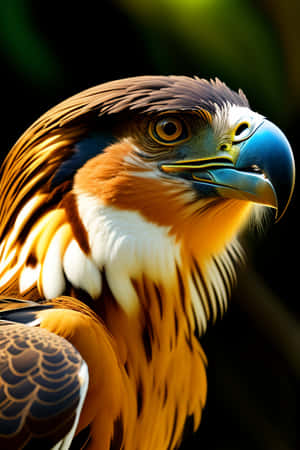 Majestic_ Philippine_ Eagle_ Portrait Wallpaper