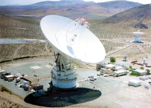 Majestic Radio Telescope Scanning The Universe Wallpaper