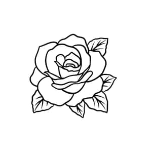 Majestic Red Rose Symbol Wallpaper