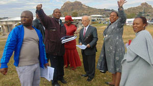 Majestic Setting: The Kingdom Of Lesotho Wallpaper