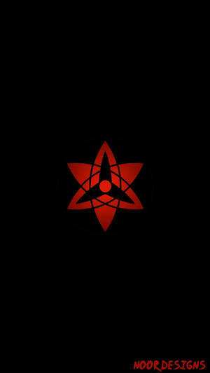 Majestic Sharingan Logo Wallpaper