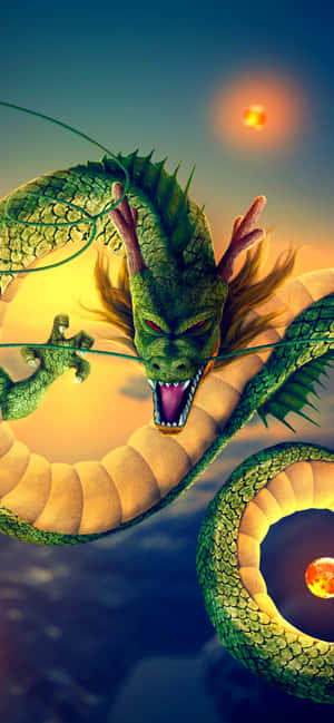 Majestic_ Shenron_ Dragonball_ Artwork Wallpaper