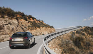 Majestic Shot Of A Citroen Ds4 In Nature Wallpaper