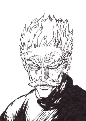 Majestic Silverfang Wolf In Moonlight Wallpaper