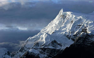 Majestic Snow-capped Mountains Wallpaper