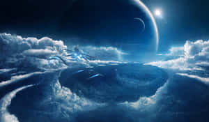 Majestic Space Galaxy - Untamed Universe Exploration Wallpaper