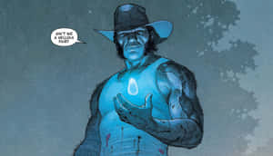 Majestic Space Stone Floating In The Cosmos Wallpaper