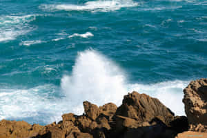 Majestic Sunset Over Warrnambool Shoreline Wallpaper