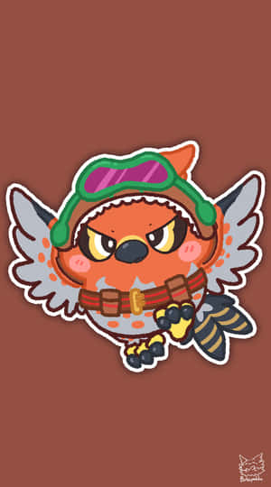 Majestic Talonflame In Action Wallpaper