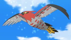 Majestic Talonflame In Action Wallpaper