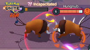 Majestic Tauros In A Vibrant Pokémon World Wallpaper