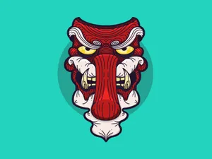 Majestic Tengu In A Forest Wallpaper