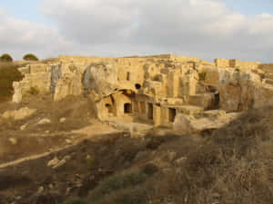 Majestic Tombs Of The Kings At Twilight Wallpaper