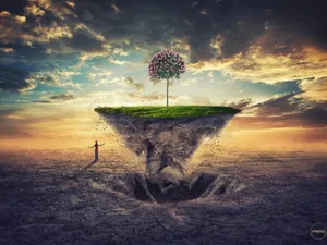 Majestic Tree Of Life Wallpaper