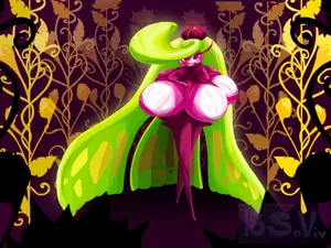 Majestic_ Tsareena_ Pokemon_ Artwork Wallpaper