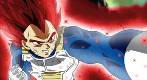 Majestic Vegeta Artwork Wallpaper
