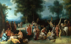 “majestic View Of A Fine Arts Gallery” Wallpaper