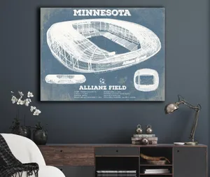 Majestic View Of Allianz Field, The Home Ground Of Minnesota United Fc. Wallpaper