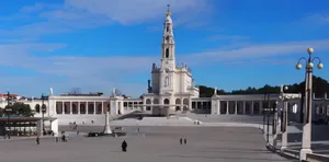 Majestic View Of Fatima Sanctuary, Portugal Wallpaper