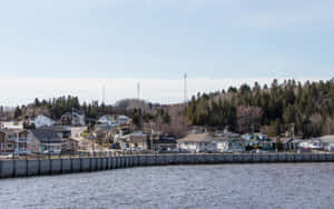 Majestic View Of Saguenay Fjord Wallpaper