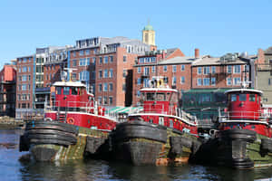 Majestic View Of Spinnaker Tower In Portsmouth, Uk Wallpaper
