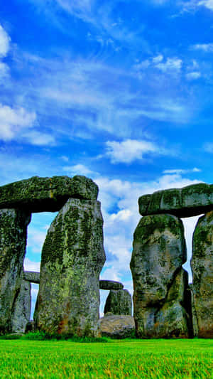 Majestic View Of Stonehenge In The United Kingdom Wallpaper