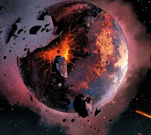 Majestic View Of The Ancient City Of Jedha Wallpaper