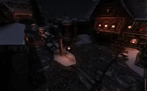 Majestic View Of Windhelm, The Ancient City Of Skyrim Wallpaper