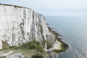 Majestic Views Of The White Cliffs Of Dover Wallpaper