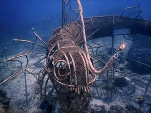 Majestic Viperfish In The Abyss Wallpaper