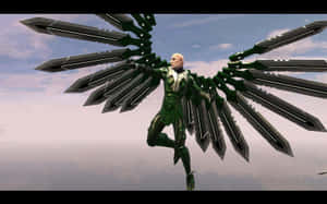 Majestic Vulture Soaring In The Sky Wallpaper