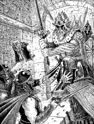 Majestic Warrior On A Quest Wallpaper